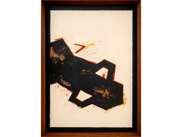 ÉBANO IV - Paper Painting by NOVOCUADRO ART COMPANY - view 2